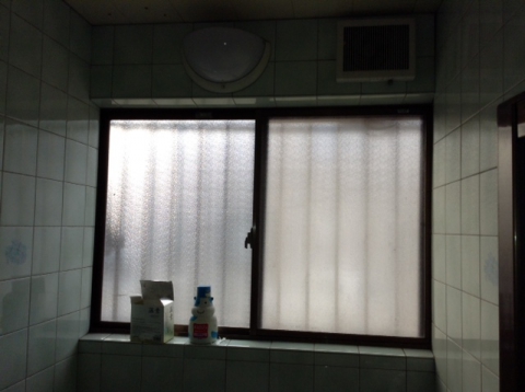 笠岡市　Ｋ様邸　浴室窓改修工事